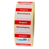 1-bahnig weiß ablösbar 2000 Etiketten Papier 45 x 36mm 3/" Kern