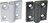 Hinges ‒ Zinc die-cast, with lock-in positions | EH 25164.