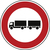 Verbot für Lastkraftwagen mit Anhänger