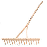 Holzrechen Profi 16 Zinken, 720 mm, gespaltener Stiel bei Mercateo