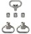Broches à billes de liaison ‒ autobloquantes, avec manille, version compacte | EH 22330.