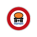 Fahrverbot für Fahrzeuge mit wassergefährdender Ladung