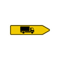 Panneaux indicateurs de direction pour certains types de trafic