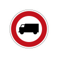Fahrverbot für Lastkraftfahrzeuge