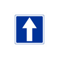 Znak drogowy Droga jednokierunkowa