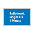 Discharge time longer than 1 minute