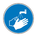 Handen wassen