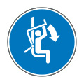 Close safety bar of chairlift