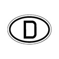 Germany Country D Plate