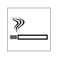 Symbol signs smoking allowed