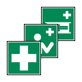 All first aid markings