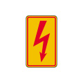 Warning sign Lightning arrow