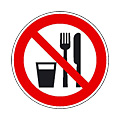 P019 Essen und Trinken verboten