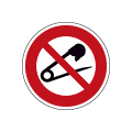 Do not puncture needles