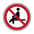 Interdiction de s'asseoir