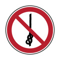 Prohibido anudar cuerdas