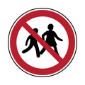 Prohibida la entrada a menores