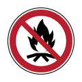 Zakaz rozpalania ognisk