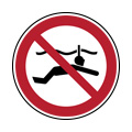 Snorkelling prohibited