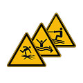 Warning signs DIN 4844-2 WSW