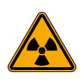 ¡Peligro! Materiales radioactivos o radiaciones ionizantes