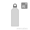 Recipiente/bottiglia in alluminio