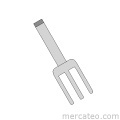 Hand fork