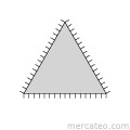 Háromszög reszelő