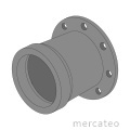 Flanged fitting
