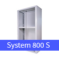 System 800 S shelving