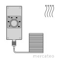 Air heater thermostat