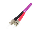 Fiber optic patch cord duplex ST / LC