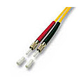 LWL patch cable ST plug to DIN plug
