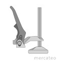 Machine table clamp