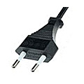 Power cable Europlug CEE 7/16 Plug to IEC-60320 C5