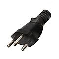 Power cord SEV 1011 Type 12 plug to IEC-320 C5