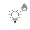 Pyrotechnic light bulbs