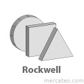 Plaquettes de comparaison de la dureté Rockwell