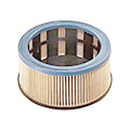 Pleated filter for industrial vacuum cleaner