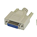 D-Sub 15 pin connector to D-Sub 15 pin femail connector