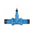 Gate valve with steel welding ends