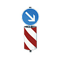 Columnas de señalización tráfico