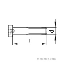 Zylinderschraube M 12 x 40 DIN 6912 m.Innensechskant A 2