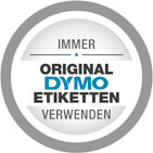 Immer Original DYMO Etiketten verwenden