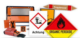 Kategorie Gefahrstoff- und Gefahrgutkennzeichnung