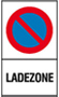 wolkdirekt 'Haltverbotsschild Eingeschränktes Haltverbot Ladezone, 40x60 cm' bei Mercateo kaufen...