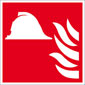 wolkdirekt 'Brandschutzschild, Alu, nachl., Mittel u. Geräte zur Brandbekämpfung, 20x20 cm' bei Mercateo kaufen...