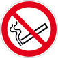 wolkdirekt 'Verbotsschild Rauchen verboten Alu, Größe: 20,0 cm' bei Mercateo kaufen...