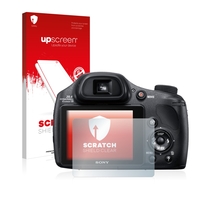 self-Adhesive Multitouch Optimized upscreen Spy Shield Clear Privacy Screen Protector for Sony Cyber-Shot DSC-HX350 Privacy Protection