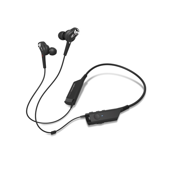 Audio-Technica AUDIO-TECHNICA Hallójárati fülhallgató, aktív zajkioltóval, Bluetooth kapcsolattal és vezérlővel